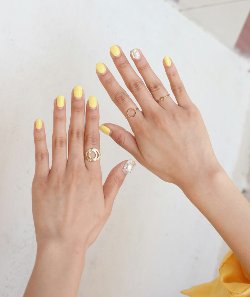 Nail art με χειροποίητα σχέδια